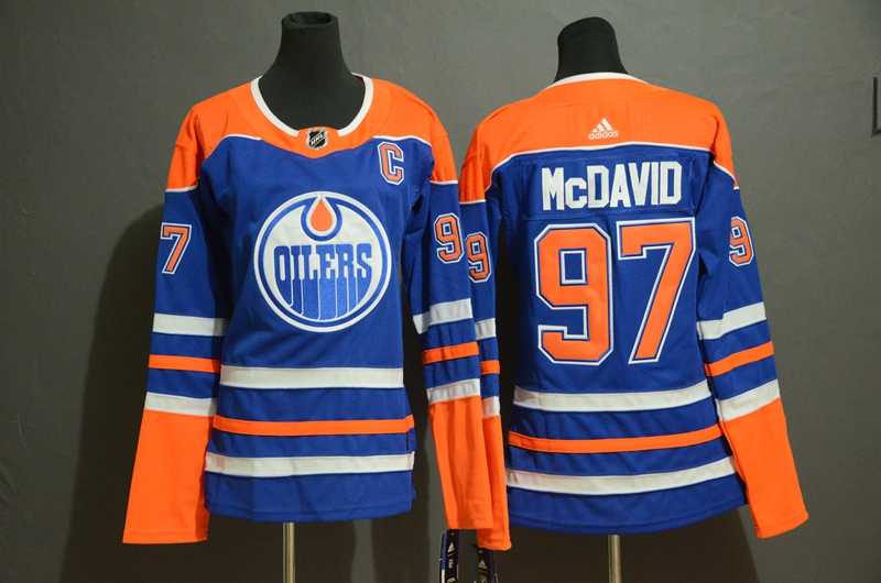 Women Oilers 97 Connor McDavid Royal Adidas Jersey,We sell and wholesale Women Oilers 97 Connor McDavid Royal Adidas Jersey on line form chian!